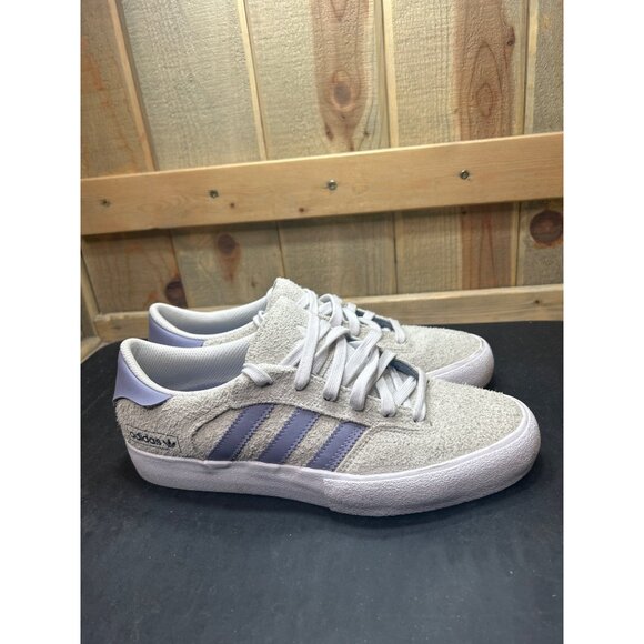Adidas Matchbreak Super Silver Violet Mens Sneakers Size 9 - Picture 1 of 8